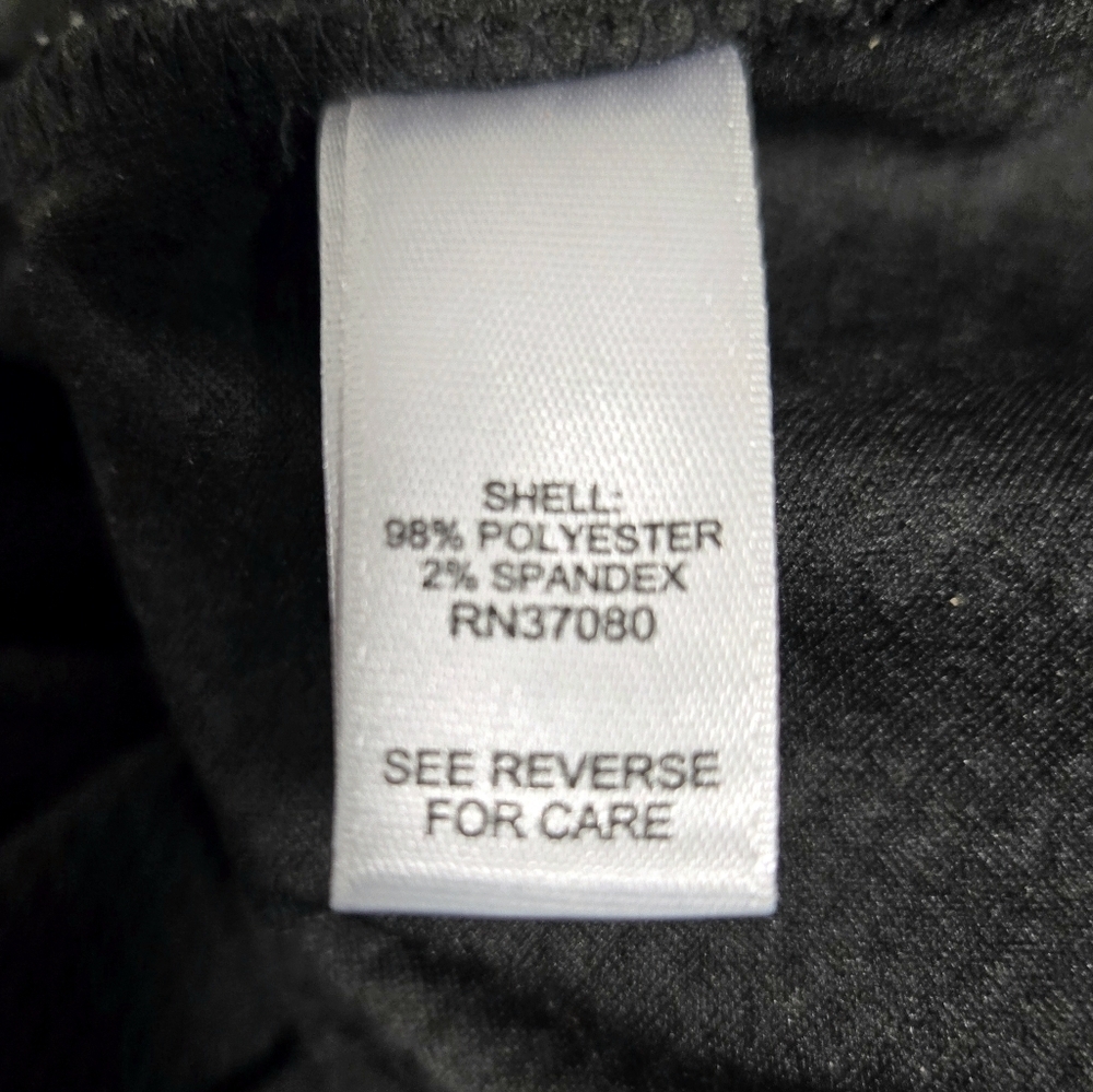 Cato Black Sheath Style Asymetrical hem Dress. 18W - Picture 13 of 13
